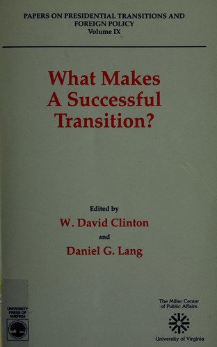 What makes a successful transition?