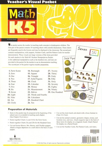 Math K5 for Christian Schools