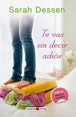 Te vas sin decir adiós