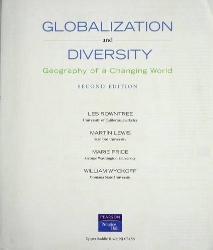 Globalization and Diversity: Geography of a Changing World