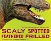 Scaly spotted feathered frilled