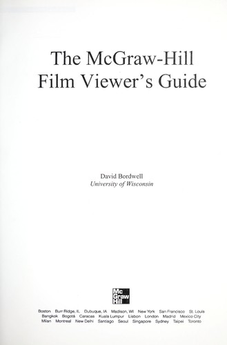 The McGraw-Hill Film Viewer's Guide