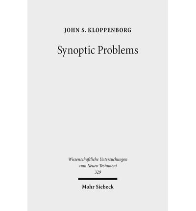 Synoptic Problems