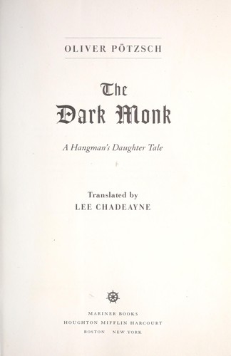The Dark Monk
