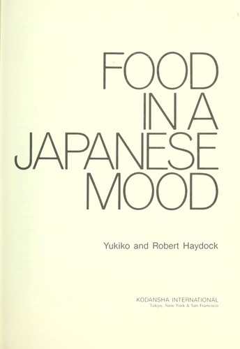 Food in a Japanese mood