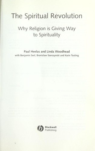 The Spiritual Revolution