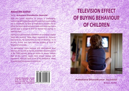 Television Effect of Buying Behaviour of Children