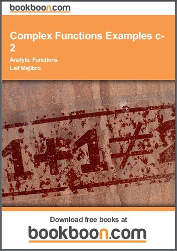 Complex Functions Examples c-2 Analytic Functions