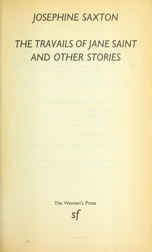 The Travails of Jane Saint and Other Stories