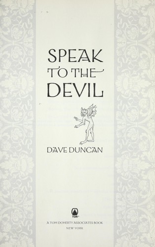 Speak to the Devil