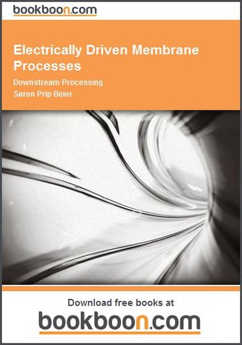 Electrically Driven Membrane Processes Downstream Processing