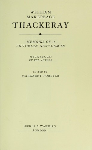 William Makepeace Thackeray