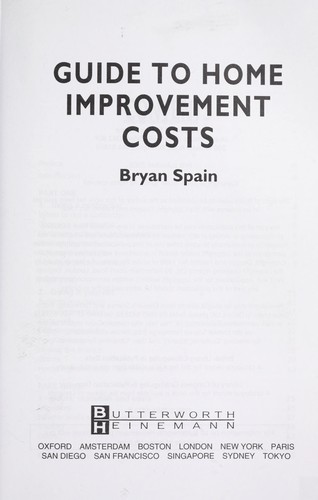 Guide to home improvement costs