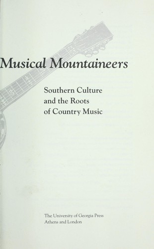 Singing Cowboys and Musical Mountaineers