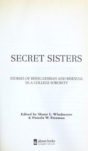 Secret sisters