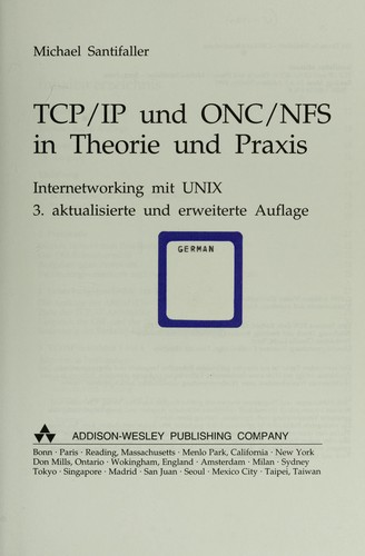 TCP IP und ONC-NFS in Theorie und Praxis