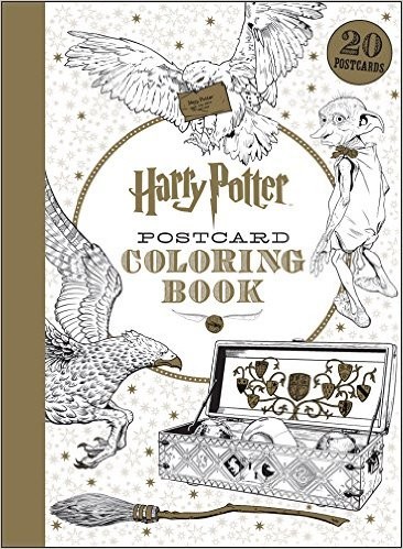 Harry Potter Postcard Coloring Book