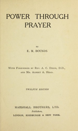 Power through prayer
