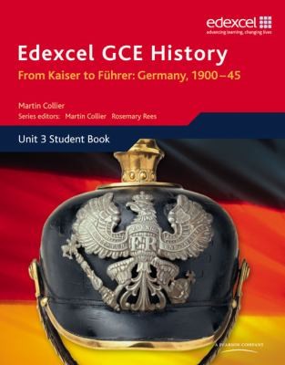 Edexcel GCE History Unit 3 D1: From Kaiser to Führer Germany