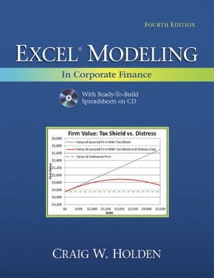Excel Modeling And Estimation In Corporate Finance