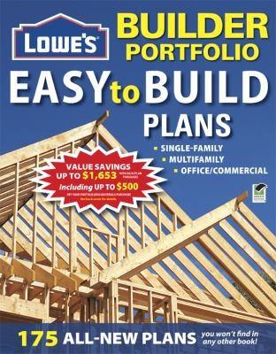 Lowes Builder Portfolio: Easy to Build Plans