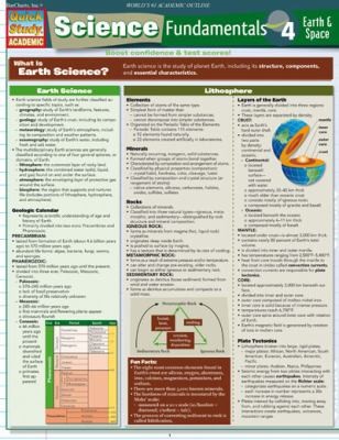 Science Fundamentals 4: Earth and Space