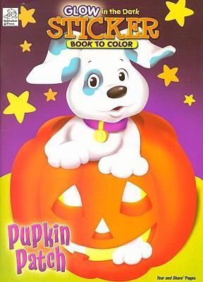 Puppy Patch With Stickers: Glow in the Dark Sticker Book to Color