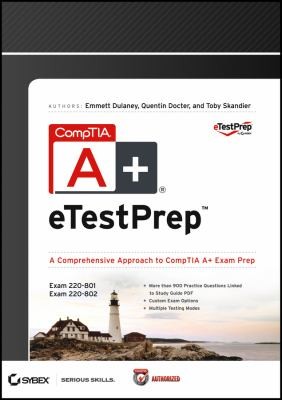 CompTIA A+ Etestprep 220-801 and 220-802
