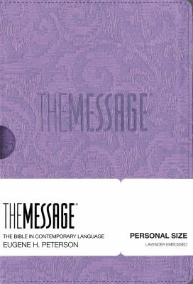 The Message Embossed Lavendar