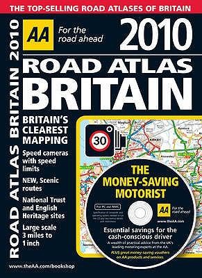 AA Road Atlas Britain 2010
