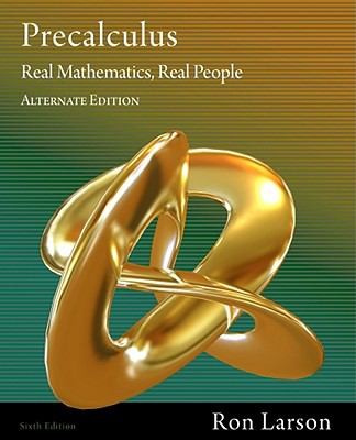 Precalculus Real Mathematics Real People