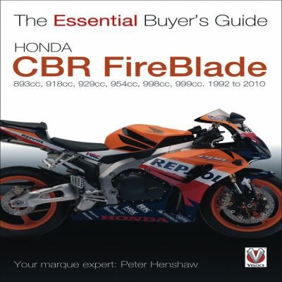 Honda CBR Fireblade 893cc, 918cc, 929cc, 954cc, 998cc, 999cc 1992-2010