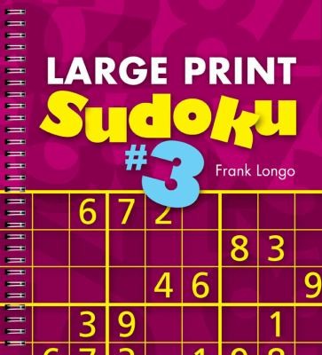 Large Print Sudoku 3