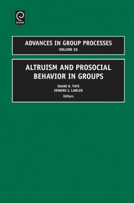 Altruism and Prosocial Behavior in Groups