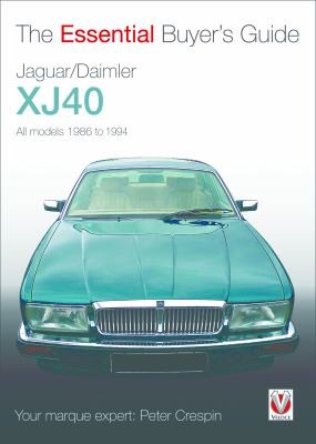 Jaguardaimler XJ40 All Models Except Series III V12 1986 to 1994