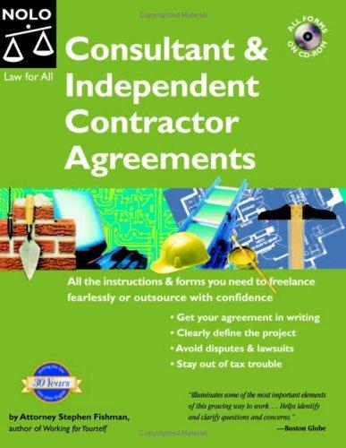 Consultant And Independent Contractor Agreements