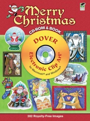 Dover Merry Christmas Electronic Clip Art For Macintosh And Windows