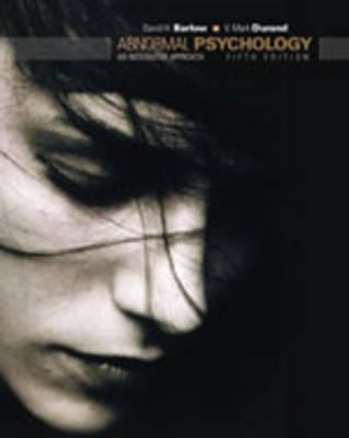 Study Guide Abnormal Psychology An Integrative Approach Fifth Edition David H Barlow V Mark Durand