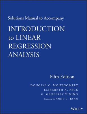Introduction To Linear Regression Analysis