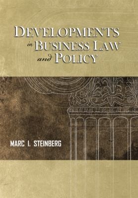 Developments In Business Law And Policy