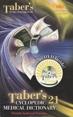 Tabers Cyclopedic Medical Dictionary With DVD
            
                Tabers Cyclopedic Medical Dictionary Deluxe Version