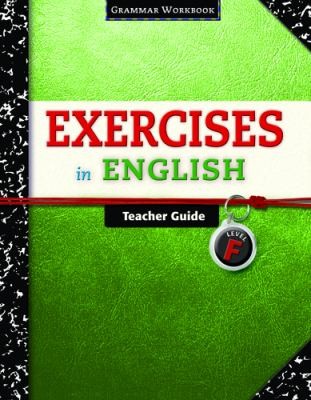 Exercises in English Level F Teacher Guide