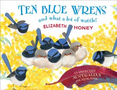 Ten Blue Wrens And What A Lot Of Wattle