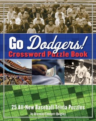 Go Dodgers Crossword Puzzle Book