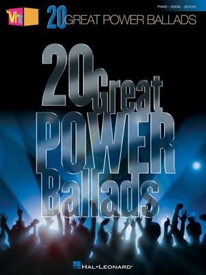 20 Great Power Ballads Piano Vocal Guitar