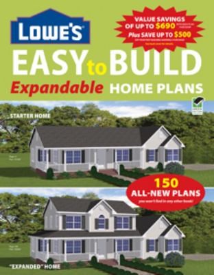 Lowes Easytobuild Expandable Home Plans