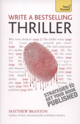 Write A Bestselling Thriller Teach Yourself Strategies To Get Your Book Published
