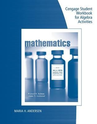 Student Workbook for Aufmann/Lockwood's Mathematics for the Allied Health Professional