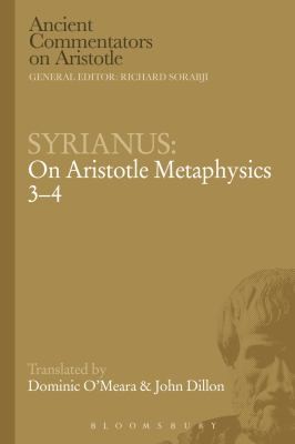 On Aristotle Metaphysics 3-4
