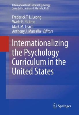 Internationalizing The Psychology Curriculum In The United States